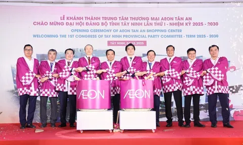 Lễ khánh thành Aeon Tân An - Trung tâm thương mại thứ 8 của Tập đoàn Aeon tại Việt Nam