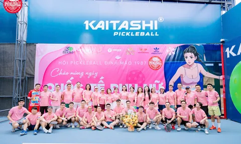 Tinh thần Đinh Mão 1987: Rực cháy đam mê và sức sống phái đẹp tại giải Pickleball chào mừng 8/3