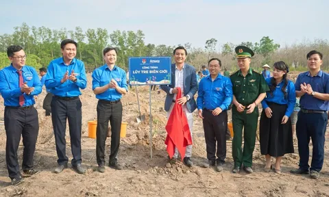 Amway Việt Nam phối hợp với TW Đoàn thực hiện công trình “Lũy Tre Biên Giới” tại Đồng Nai