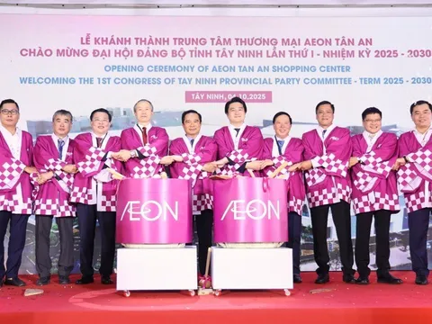 Lễ khánh thành Aeon Tân An - Trung tâm thương mại thứ 8 của Tập đoàn Aeon tại Việt Nam