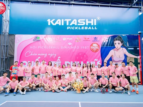 Tinh thần Đinh Mão 1987: Rực cháy đam mê và sức sống phái đẹp tại giải Pickleball chào mừng 8/3