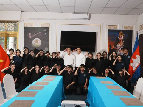 Mentor Lê Hồng Ân – MC Lê Đoàn lan tỏa giá trị hợp tác tại Xúc Tiến Thương Mại Việt Nam – Campuchia 2026
