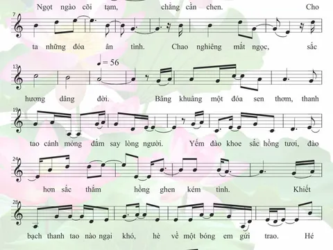 Những đặc điểm ca khúc “Tình Sen” của NSƯT Hương Giang và Nhà báo Vương Xuân Nguyên