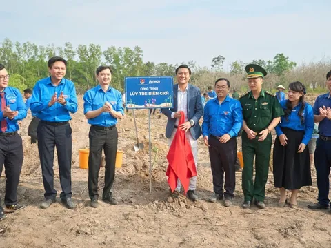 Amway Việt Nam phối hợp với TW Đoàn thực hiện công trình “Lũy Tre Biên Giới” tại Đồng Nai