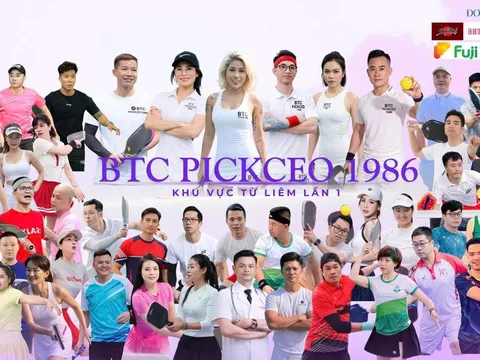 Giải Pickleball CEO 1986 Từ Liêm lần I: Kết nối doanh nhân – Lan tỏa tinh thần thể thao