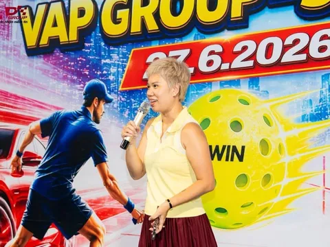 VAP Group tổ chức giải pickleball kỷ niệm 5 năm thành lập - Gắn kết để phát triển