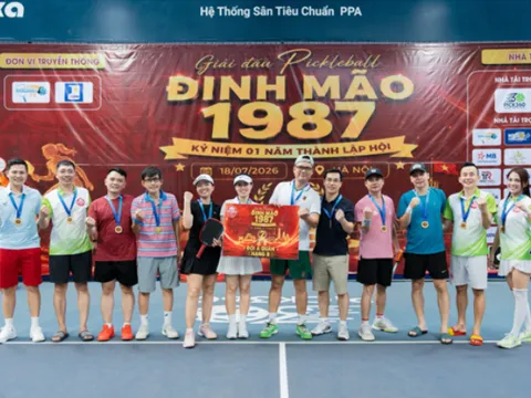 Lễ kỷ niệm tròn 01 năm thành lập Hội Pickleball Đinh Mão 1987: Kết nối - Đam mê - Bứt phá